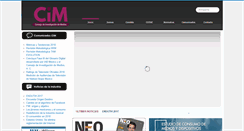 Desktop Screenshot of cim.mx