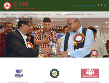 Tablet Screenshot of cim.org.np