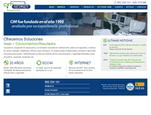 Tablet Screenshot of cim.es